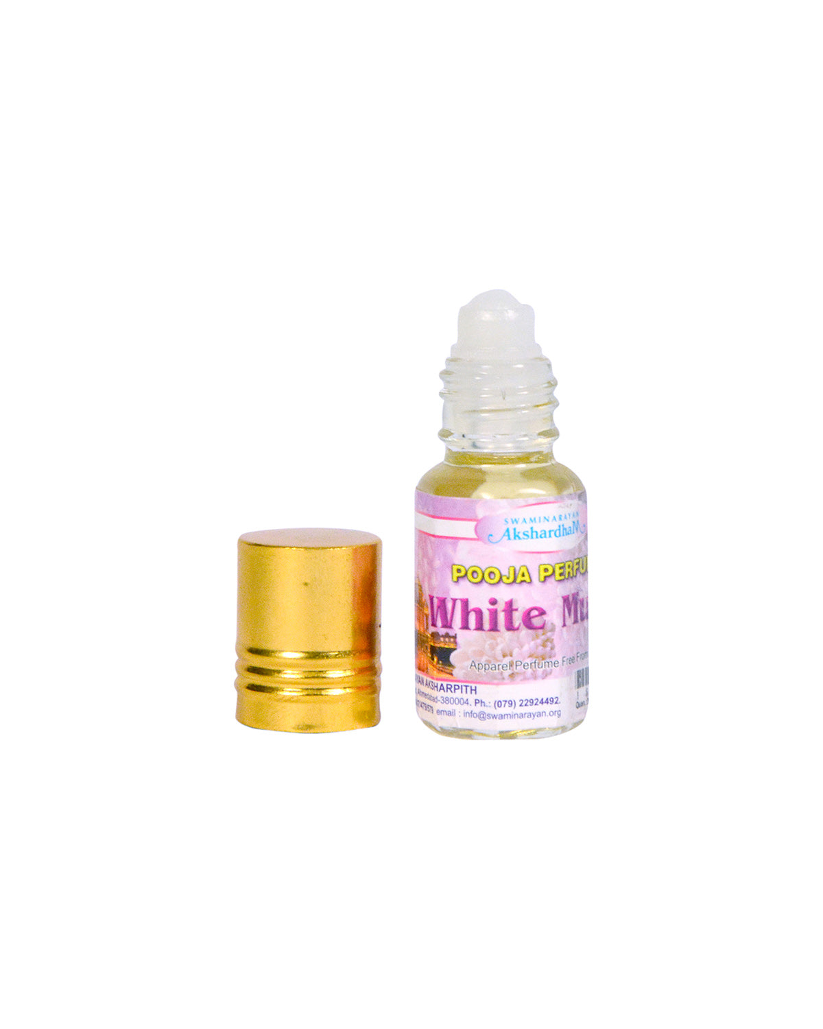 White Musk Rollon 3 ML | 2" Bottle