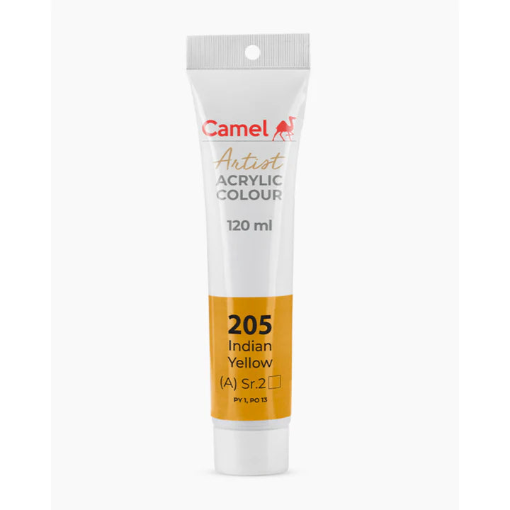 Camel Artist Acrylic Colours (Individual Tube of 120ml) - Retail Maharaj