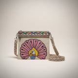 Handmade Jute Sling Bag with Madhubani Art | Eco-friendly Mithila Painting Ethnic Bag - Retail Maharaj