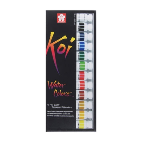 Sakura Koi Transparent Watercolour Pan Set for Artists and Students - Retail Maharaj