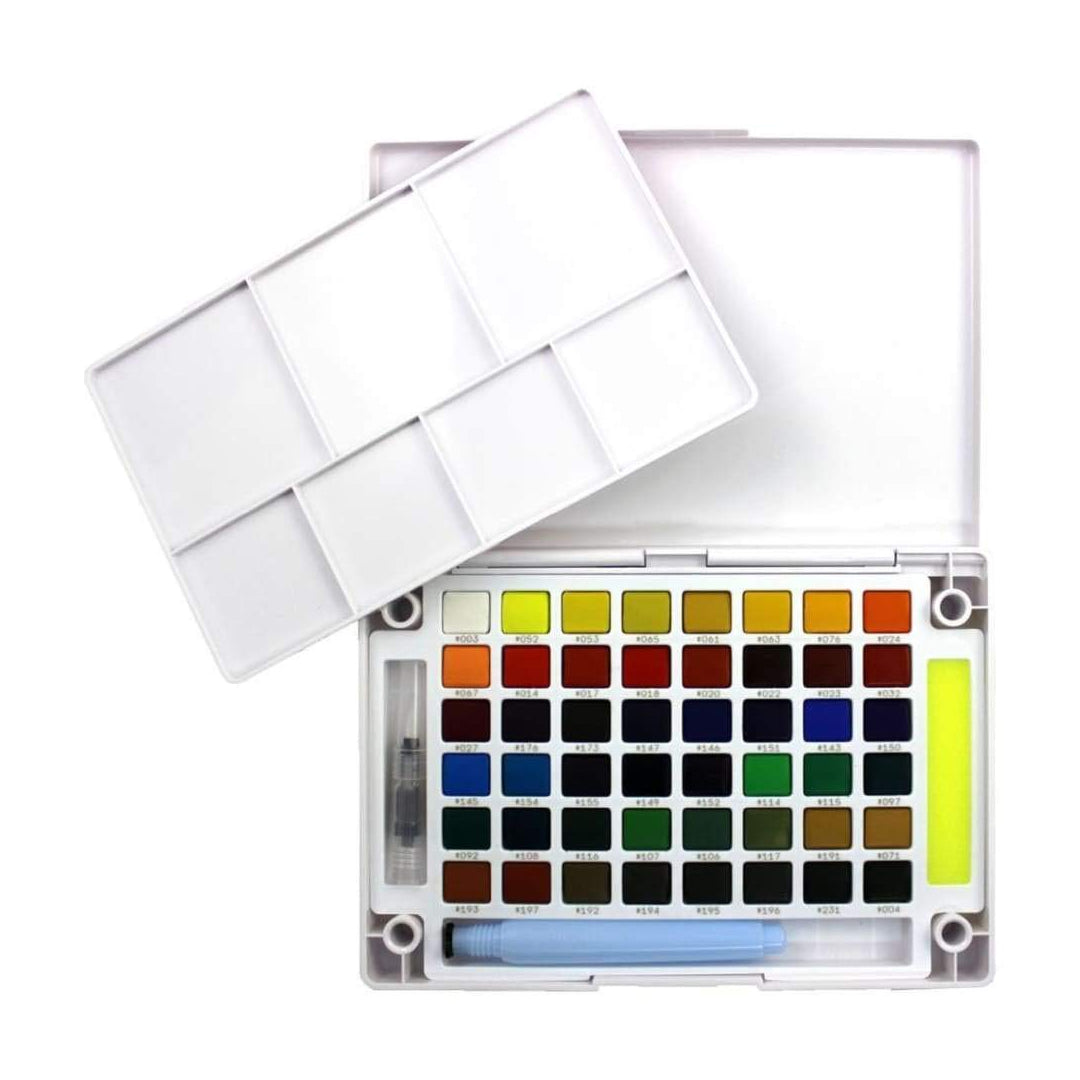 Sakura Koi Portable Watercolour Pan Set with Extended Colour Range for Artists - Retail Maharaj