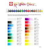 Sakura Koi Transparent Watercolour Pan Set for Artists and Students - Retail Maharaj