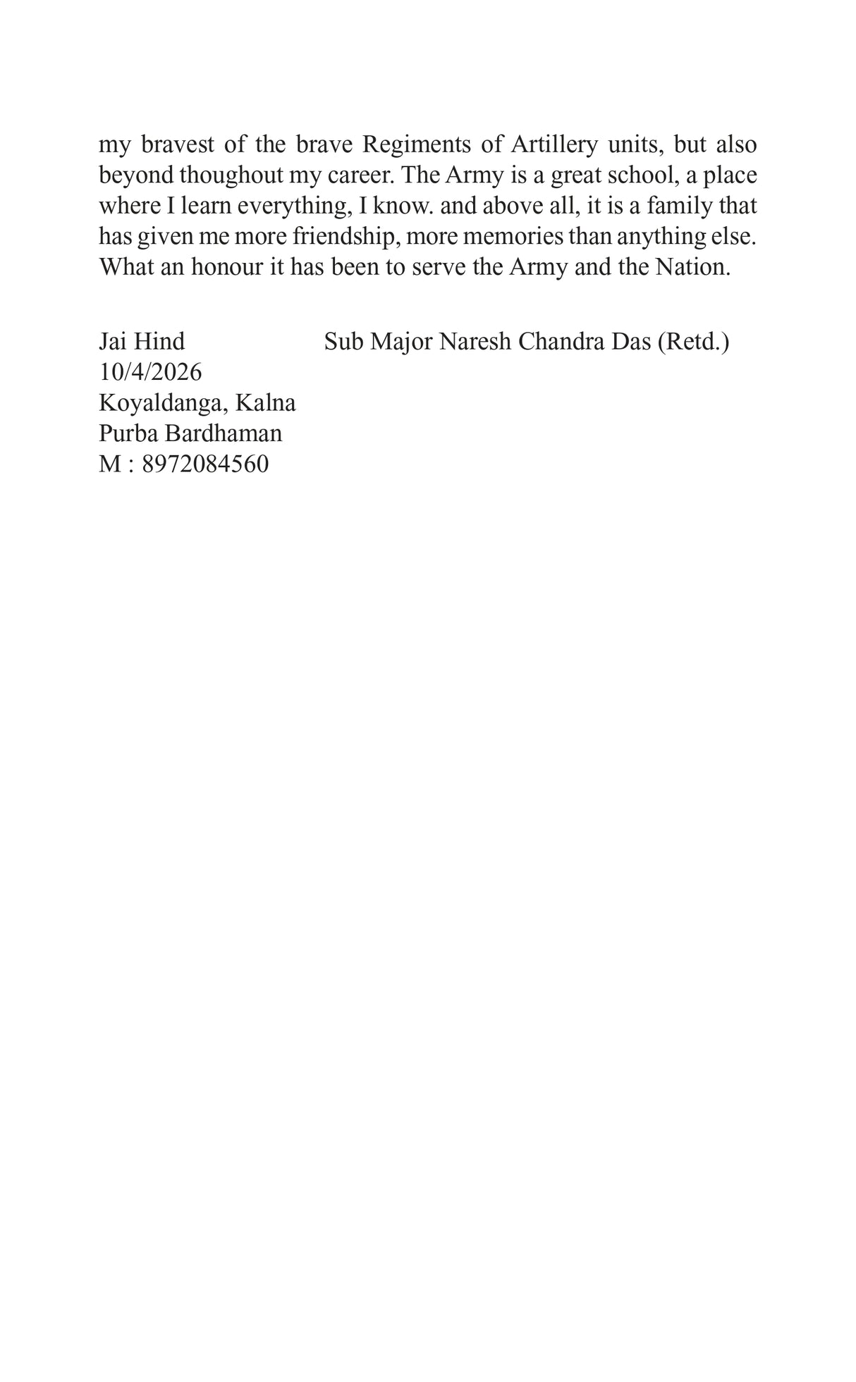 Kargil Heroes (Bengali/Hindi/English Languages)