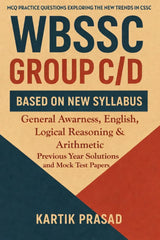 WBSSC Group C/D  Based On New Syllabus [General Awarness,English,Logical Reasoning & Arithmetic] (English Version) - Retail Maharaj