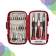 Keep Smiling Hobby Knife Set 30 Piece for Precision Art Craft and DIY Cutting - Retail Maharaj