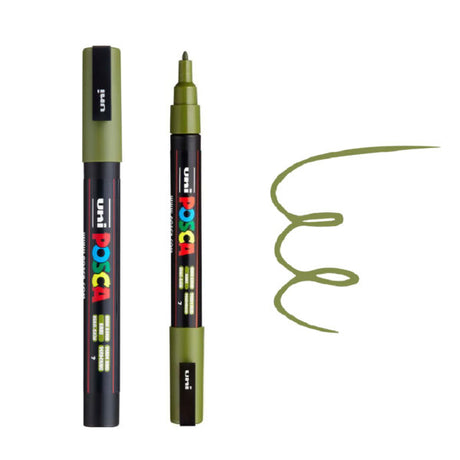 Uni Ball Posca PC-3M Fine Bullet Tip Water Based Paint Marker Pen - Retail Maharaj