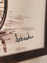 Echoes of Kolkata in Timeless Motion – Digital Artwork by Debashis Sen (24 × 36 Inch)