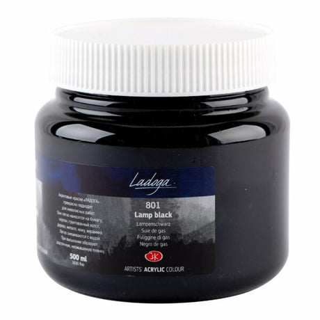 Ladoga Professional Acrylic Colours 500ml Open Stock Artist Paints - Retail Maharaj