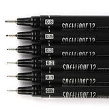 LinePlus SoftLiner Black Archival Drawing Pen for Technical Drafting and Illustration - Retail Maharaj