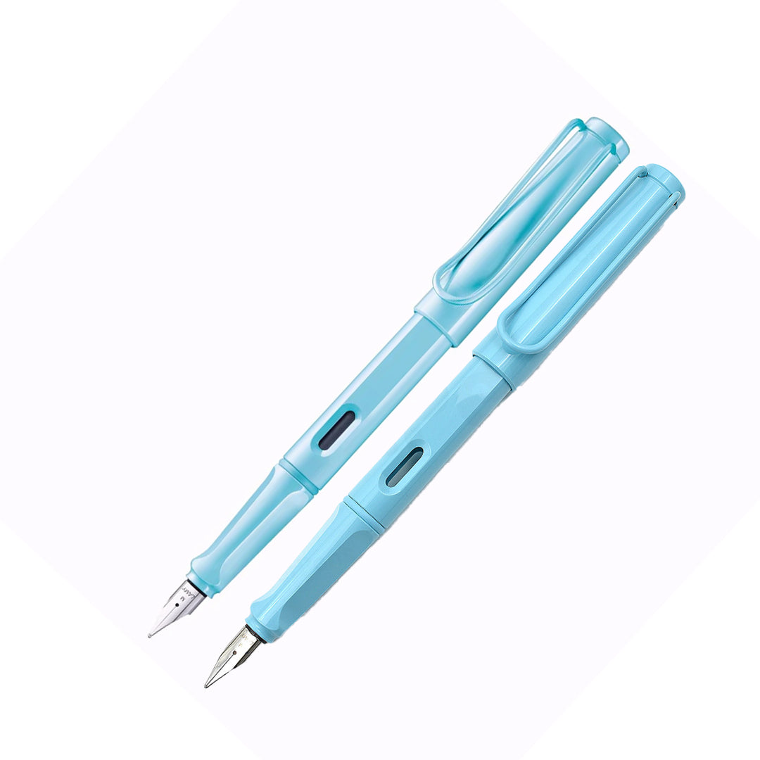 Lamy Safari Aqua Sky Limited Edition Fountain Pen with Steel Nib