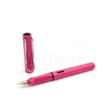 Lamy Safari Pink Classic Fountain Pen with Ergonomic Grip and Steel Nib - Retail Maharaj