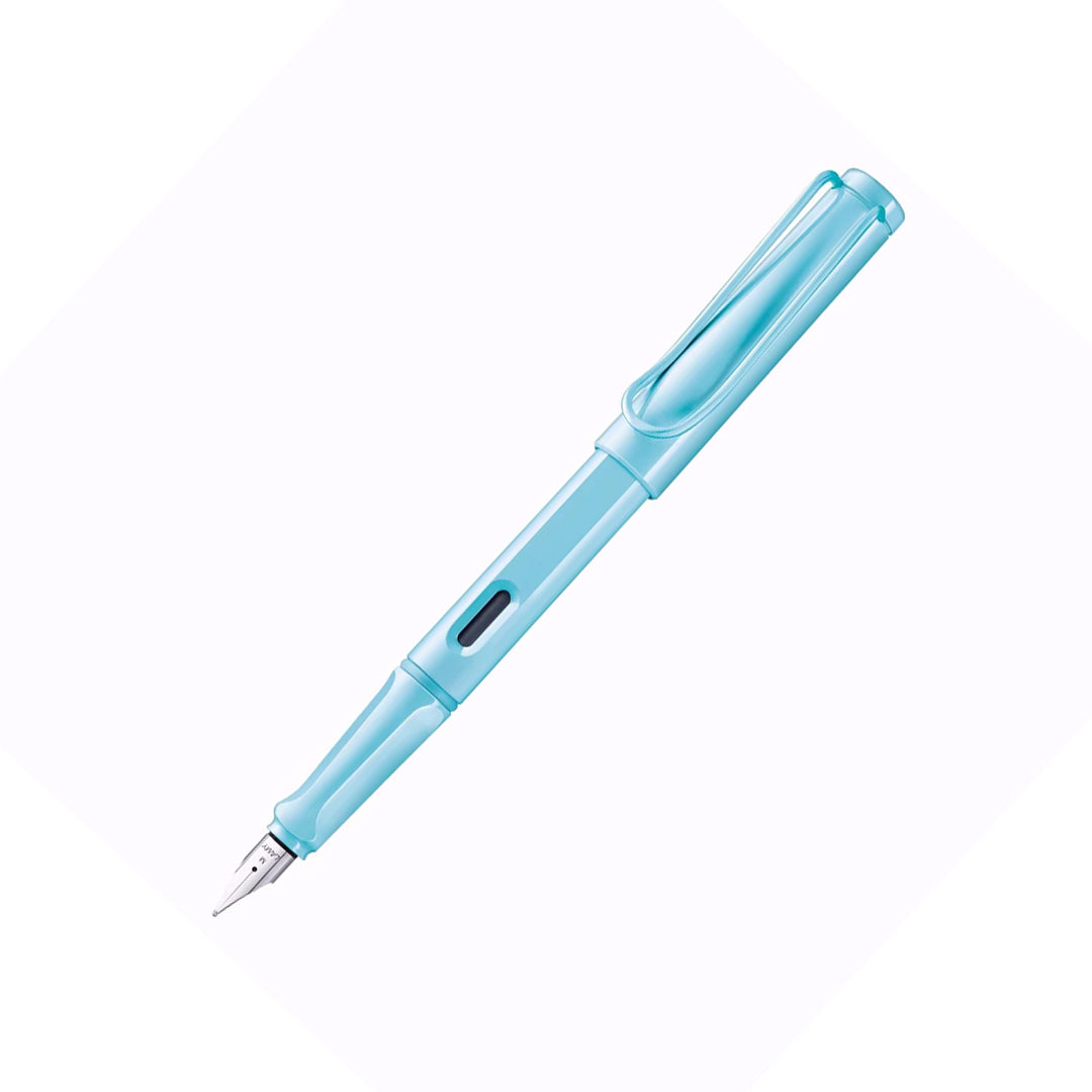 Lamy Safari Aqua Sky Limited Edition Fountain Pen with Steel Nib