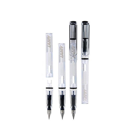 Lamy Vista Clear Demonstrator Fountain Pen with Stainless Steel Nib - Retail Maharaj