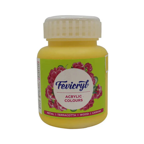 Pidilite Fevicryl Acrylic Colour 100ml Black - Retail Maharaj