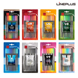 LINEPLUS Lineworks Fineliner Color Therapy Set (5 / 10 / 20 Colors) - Retail Maharaj
