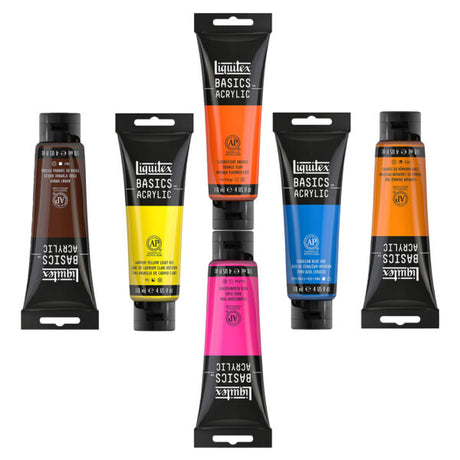 Liquitex Basics Acrylic Paint Tubes 118ml Open Stock - Retail Maharaj
