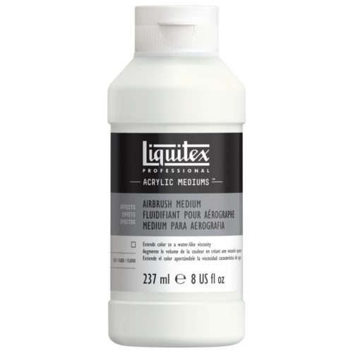 Liquitex Airbrush Medium Acrylic Paint Thinner for Spray Techniques - Retail Maharaj