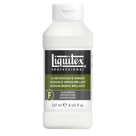 Liquitex Gloss Medium and Varnish Acrylic Gloss Finishing Medium - Retail Maharaj
