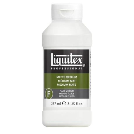 Liquitex Matte Medium Acrylic Paint Extender and Adhesive - Retail Maharaj