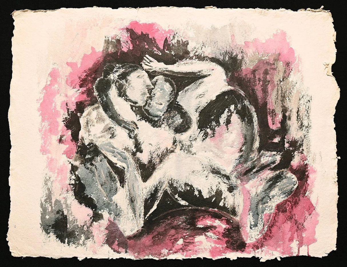 Premium Abstract Fine Art – "Love" (The Clone Within Series)