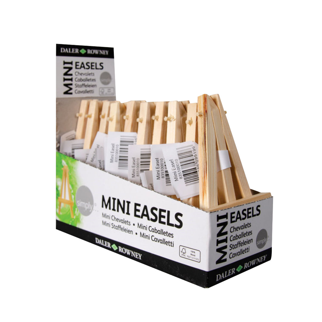 Daler Rowney Simply Mini Wooden Display Easel - Retail Maharaj