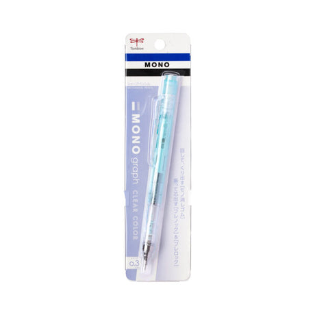 Tombow Mono Graph Clear Color Mechanical Pencil 0.3mm and 0.5mm Drafting - Retail Maharaj
