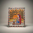 Handmade Madhubani Painting – A Village Scene | Mithila Art Traditional Indian Folk Wall Decor - Retail Maharaj