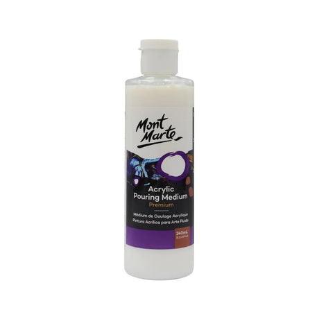 Mont Marte Acrylic Pouring Medium – Fluid Art & Acrylic Flow Medium - Retail Maharaj