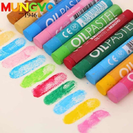 Mungyo Artists Oil Pastels Professional Colour Set 24 36 48 Shades - Retail Maharaj