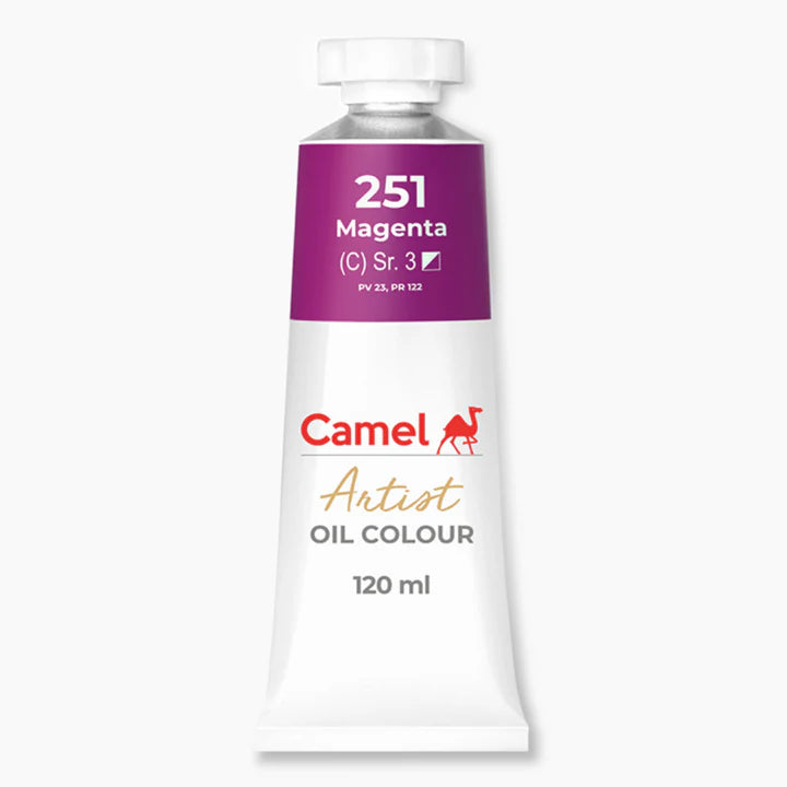 Camel Artists Oil Colour 120ml Tube Mauve - Retail Maharaj