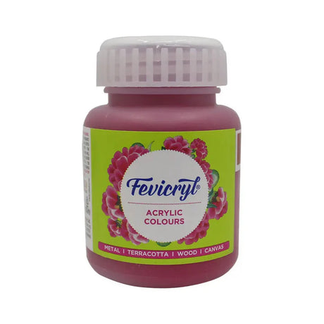 Pidilite Fevicryl Acrylic Colour 100ml Black - Retail Maharaj