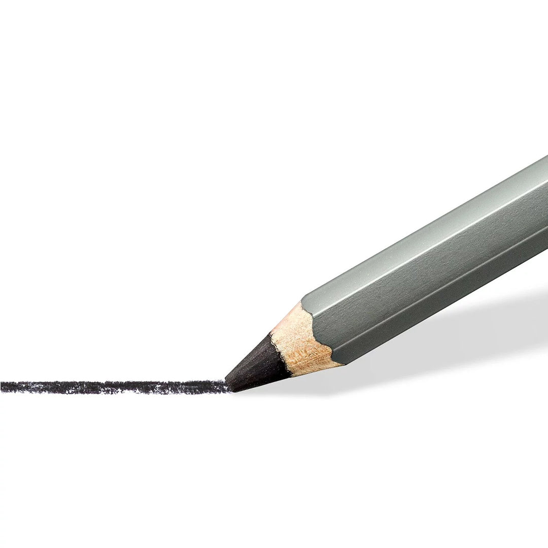 Staedtler Mars Lumograph Charcoal Pencil Set with Blending Stump – 4 Pieces - Retail Maharaj