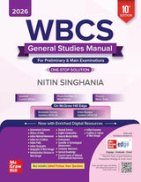 WBCS General Studies Manual [For Preliminary & Main Examinations]2026 (English Version) 10th Edition - Retail Maharaj