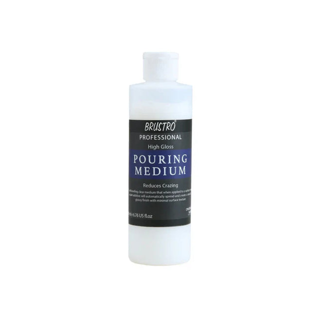 Brustro Pouring Medium 200 ml - Retail Maharaj