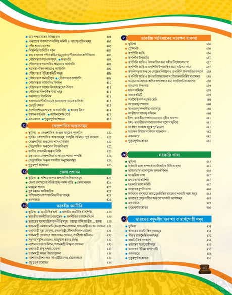Bharater Sangbidhan O Rajniti (Bengali Version) 5th Edition - Retail Maharaj
