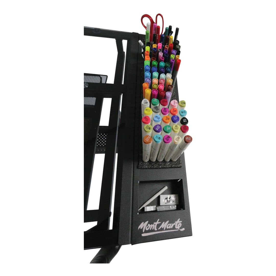 Mont Marte Adjustable Creative Art Station Desk with Storage - Retail Maharaj