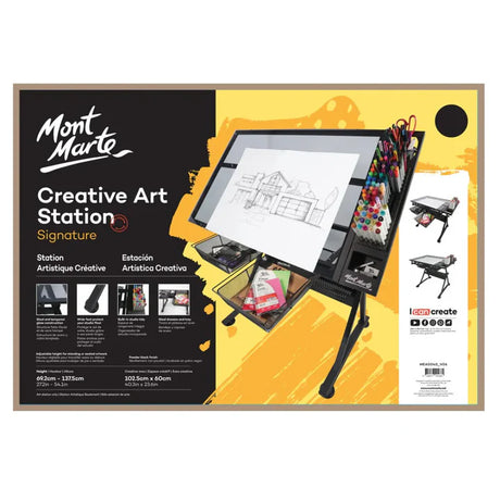 Mont Marte Creative Signature Easels for Painting Sketching and Canvas DisplayBrand - Retail Maharaj