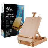 Mont Marte Tabletop Box Easel Signature Medium for Portable Painting and Art Storage - Retail Maharaj