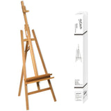 Mont Marte Beechwood Floor Easel with Adjustable Tilt for Painting and Canvas - Retail Maharaj