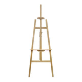 Mont Marte Pine Wood Floor Display Easel for Canvas and Artwork Presentation - Retail Maharaj