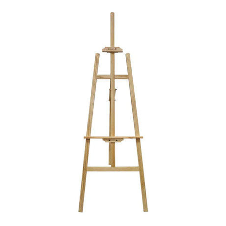 Mont Marte Pine Wood Floor Display Easel for Canvas and Artwork Presentation - Retail Maharaj