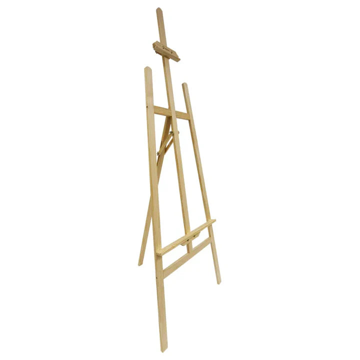 Mont Marte Pine Wood Floor Display Easel for Canvas and Artwork Presentation - Retail Maharaj