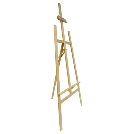 Mont Marte Pine Wood Floor Display Easel for Canvas and Artwork Presentation - Retail Maharaj