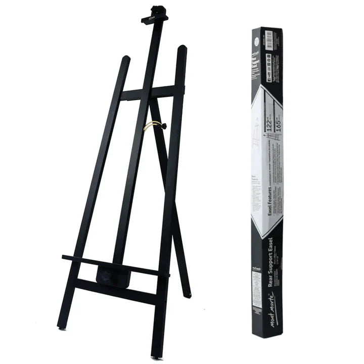Mont Marte A Frame Floor Easel Signature Black for Canvas and Painting - Retail Maharaj