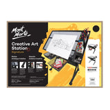 Mont Marte Creative Art Station Adjustable Drafting and Studio Workstation - Retail Maharaj
