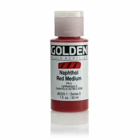 Golden Fluid Acrylic Colours 30 ml – Professional Artist Acrylic Paint (Open Stock) - Retail Maharaj
