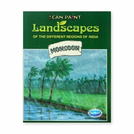 Navneet I Can Paint – Landscapes: Monsoon Edition for Beginners - Retail Maharaj