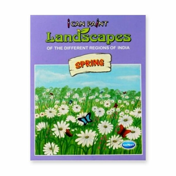 Navneet I Can Paint – Landscapes: Spring Edition for Beginner Artists - Retail Maharaj