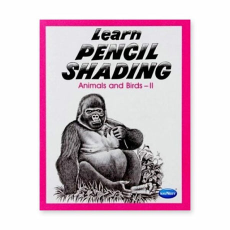 Navneet Learn Pencil Shading for Animals and Birds Book Two - Retail Maharaj