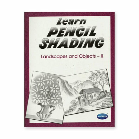 Navneet Learn Pencil Shading for Landscapes and Objects Book Two - Retail Maharaj